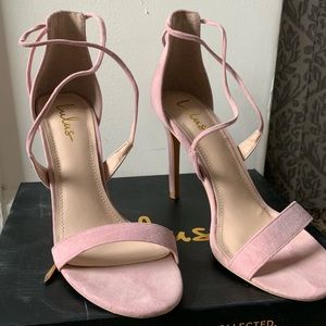 Lulus Aimee Dusty Rose Heel